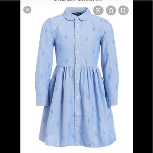 Ralph Lauren blue dress Like brand new